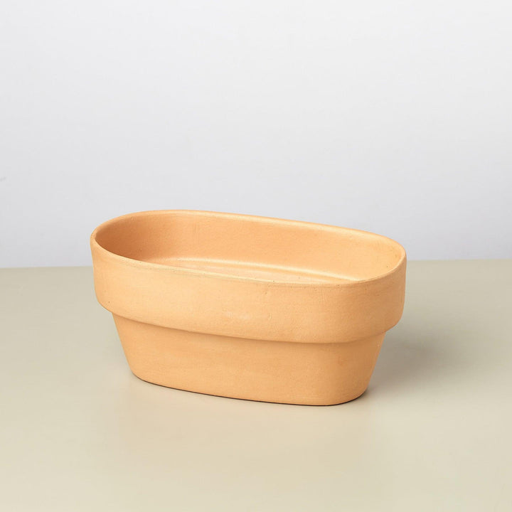 2 Plant Terra Cotta Planter - 7 Inch - Casey & Company