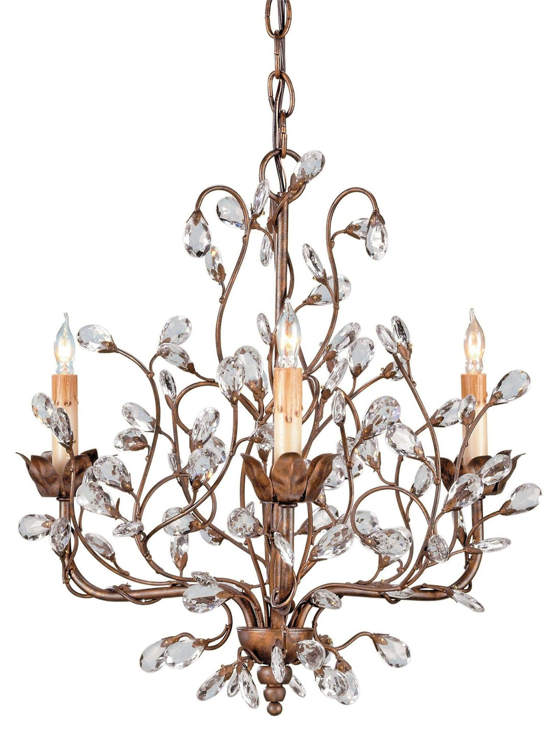 Crystal Bud Cupertino Small Chandelier - Casey & Company