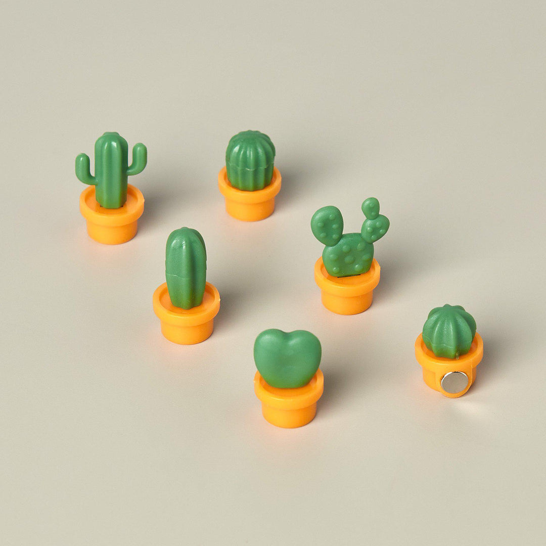 6 Pack Cactus Magnets - Casey & Company