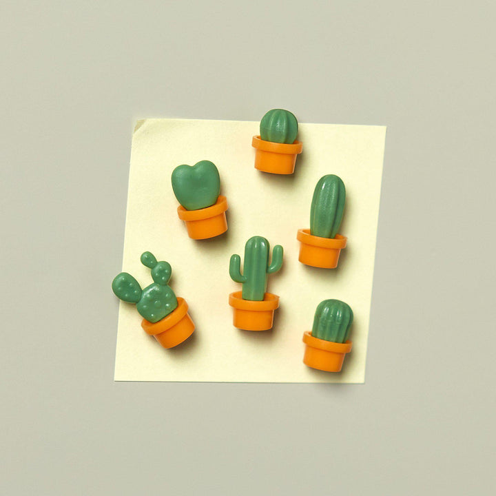 6 Pack Cactus Magnets - Casey & Company