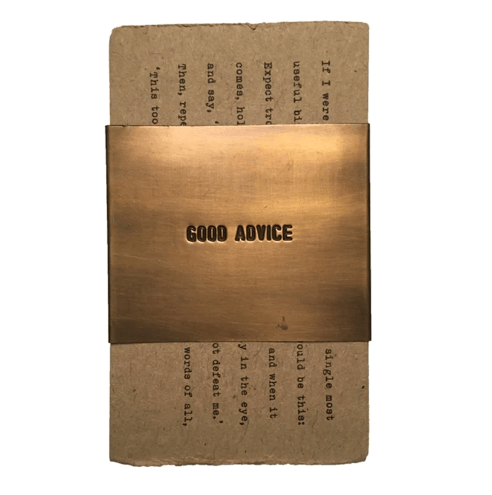 Good Advice Paper Cuff - Casey & Company