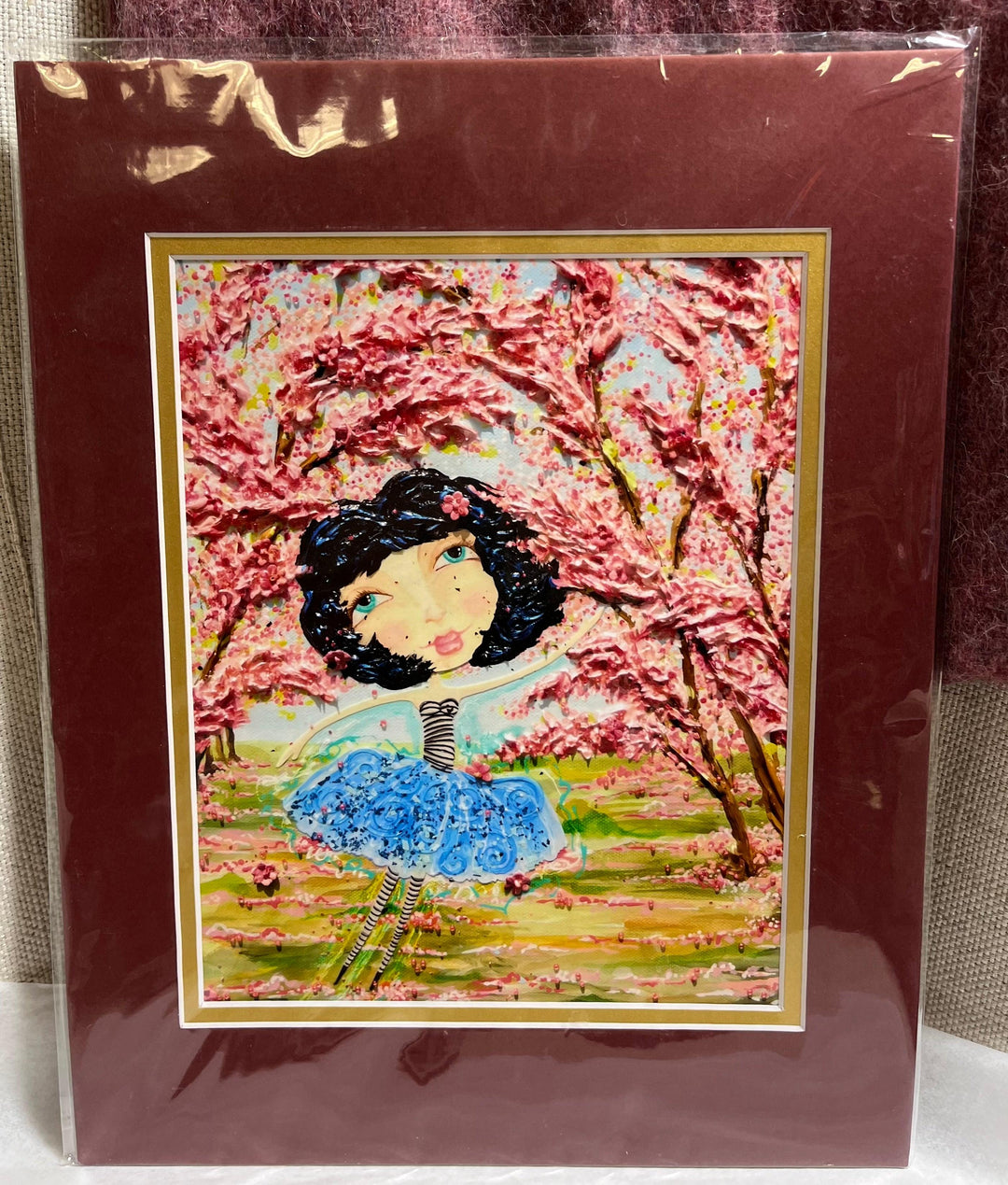 Cherry Blossom Girl Print - Casey & Company