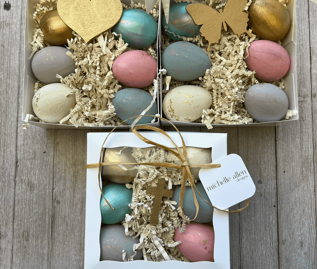 Easter Eggs - Gold cross - Casey & Company