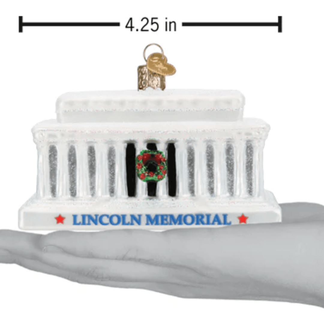 Lincoln Memorial Ornament - Casey & Company