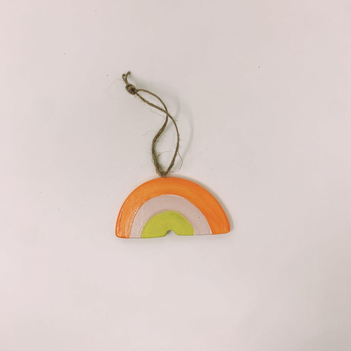 Luna Reece Ceramics - Rainbow Ornament - Casey & Company