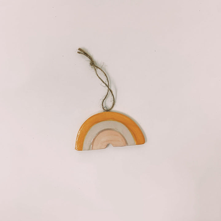 Luna Reece Ceramics - Rainbow Ornament - Casey & Company