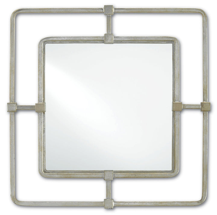 Metro Silver Square Mirror - Casey & Company