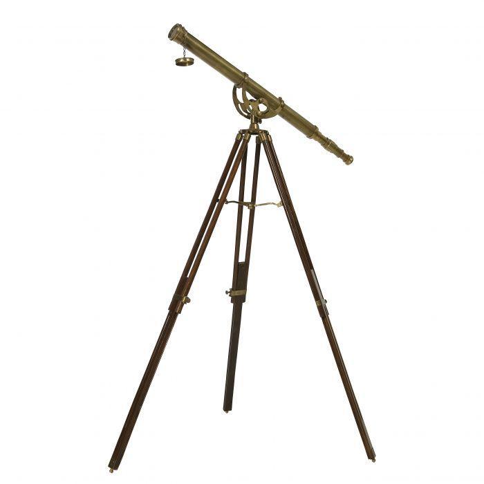 Antique Brass Telescope - Casey & Company