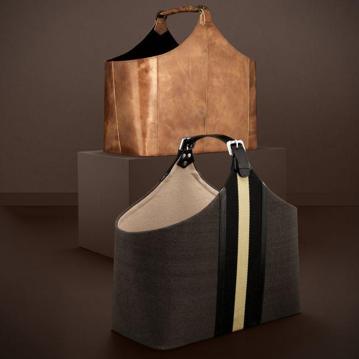 Brown Leather Bag - Brunello - Casey & Company