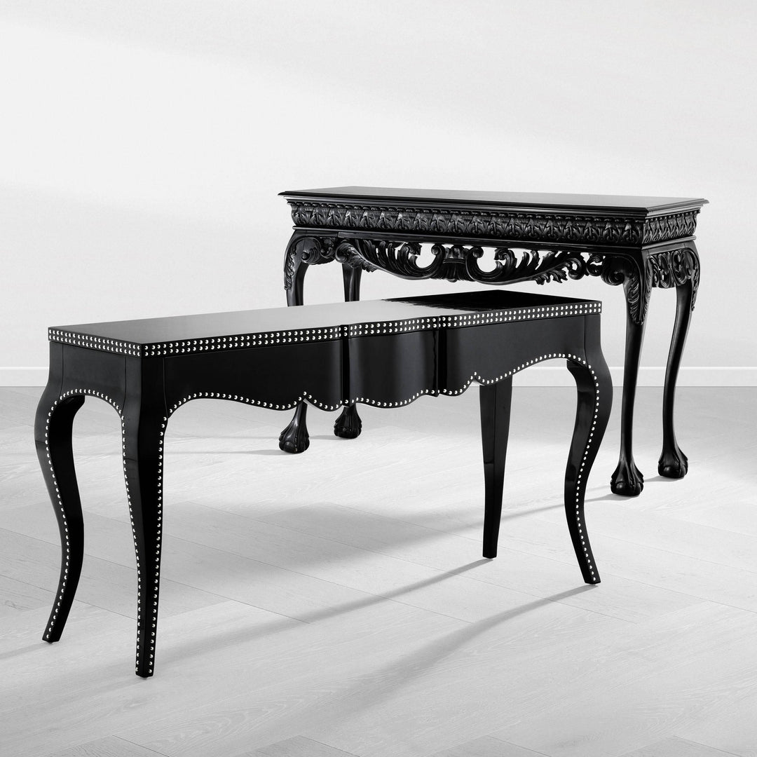 Curved Console Table - Casey & Company