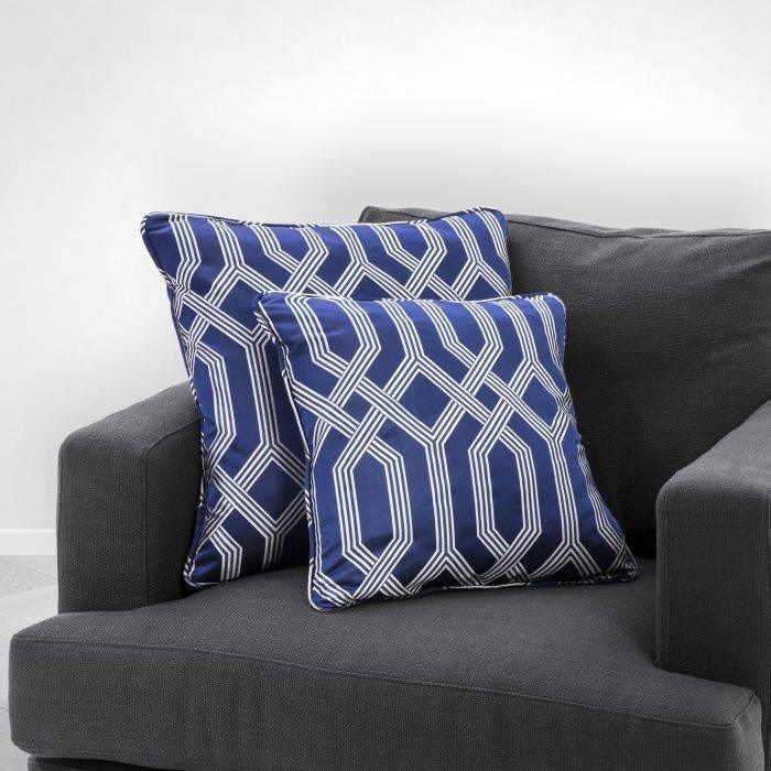 Decorative Blue Pillow - Casey & Company