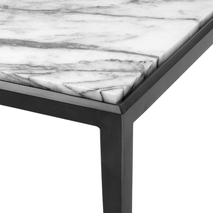 White Marble Top Coffee Table - Casey & Company