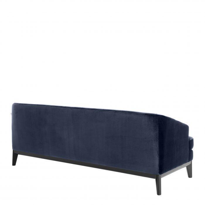 Blue Velvet Sofa - Casey & Company