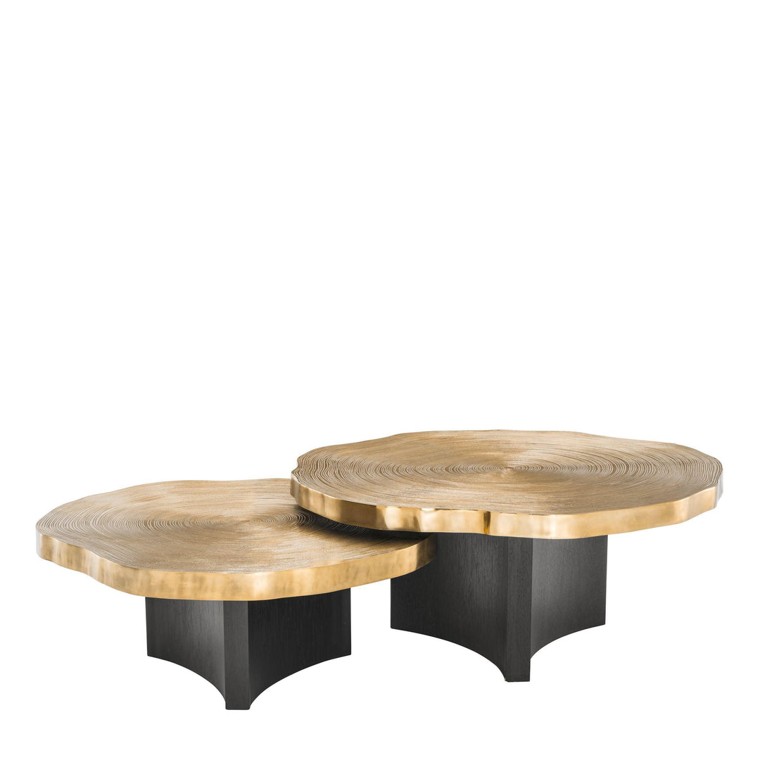 Wood Slice Nesting Coffee Table - Casey & Company