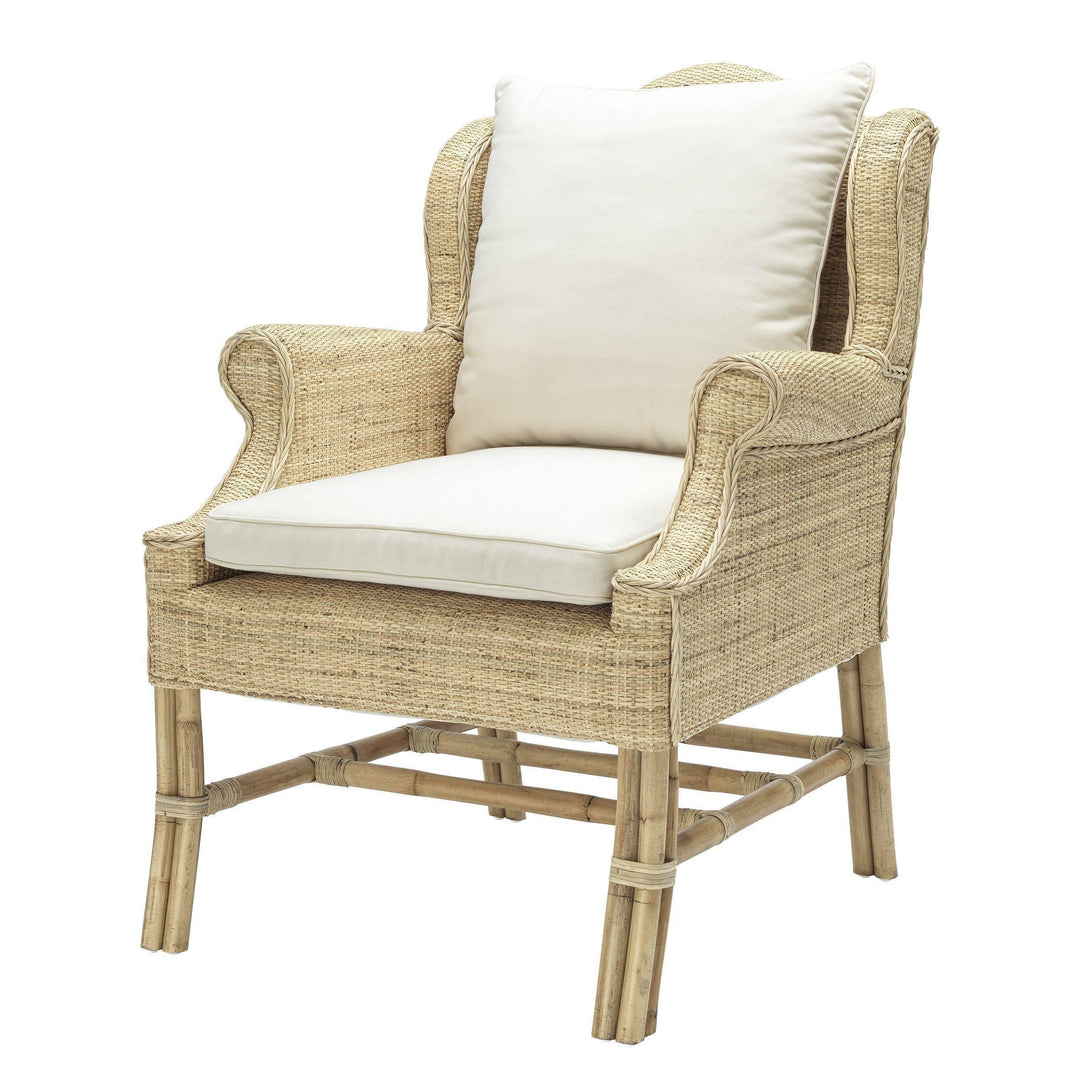 Natural Rattan Accent Chair - Casey & Company
