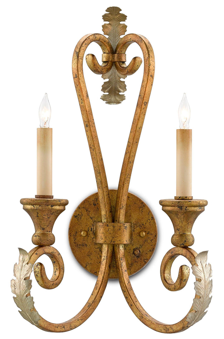 Orleans Gold Wall Sconce - Casey & Company