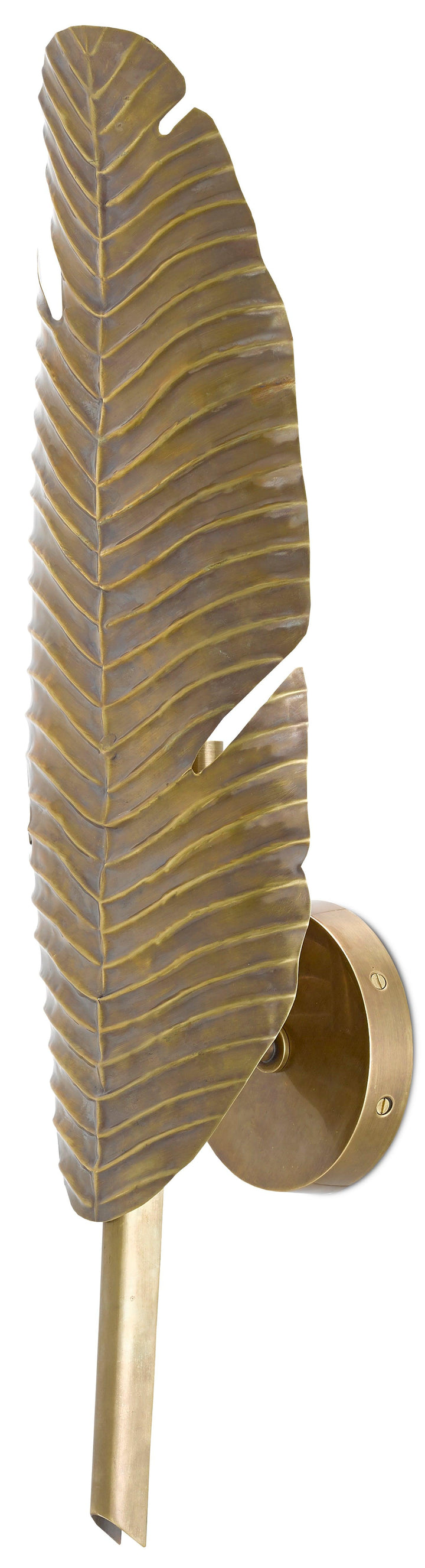 Tropical Leaf Wall Sconce - Casey & Company