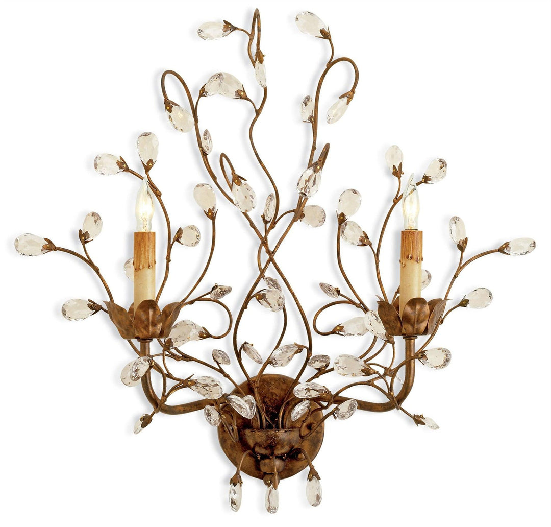 Crystal Bud Wall Sconce - Casey & Company