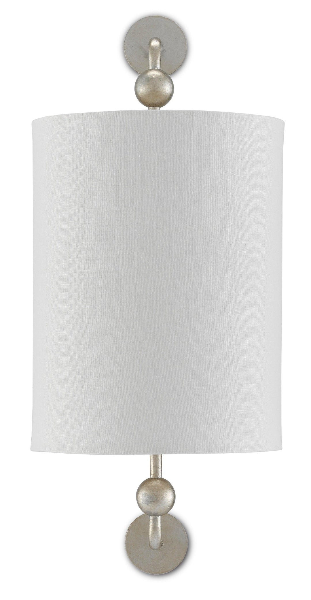 Tavey Silver Wall Sconce - Casey & Company