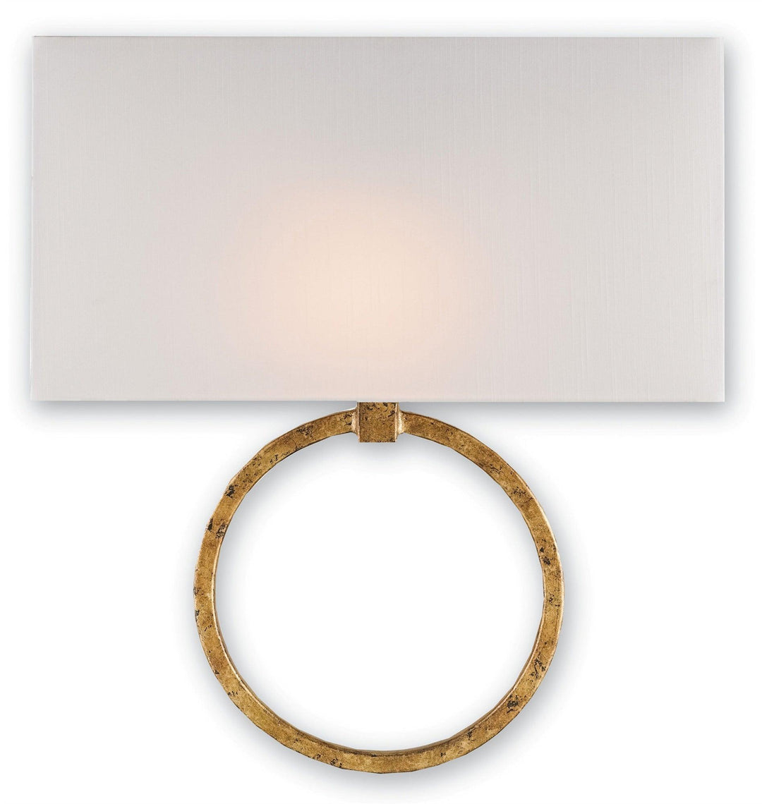 Porthole Gold Wall Sconce - Casey & Company