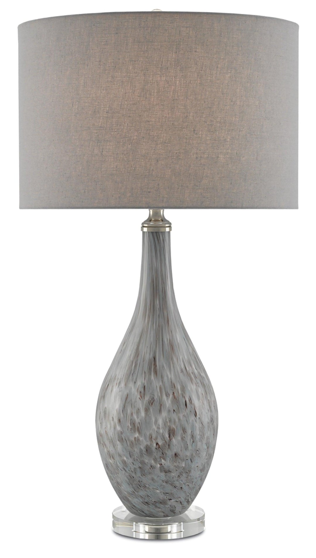 Lupo Gray Table Lamp - Casey & Company