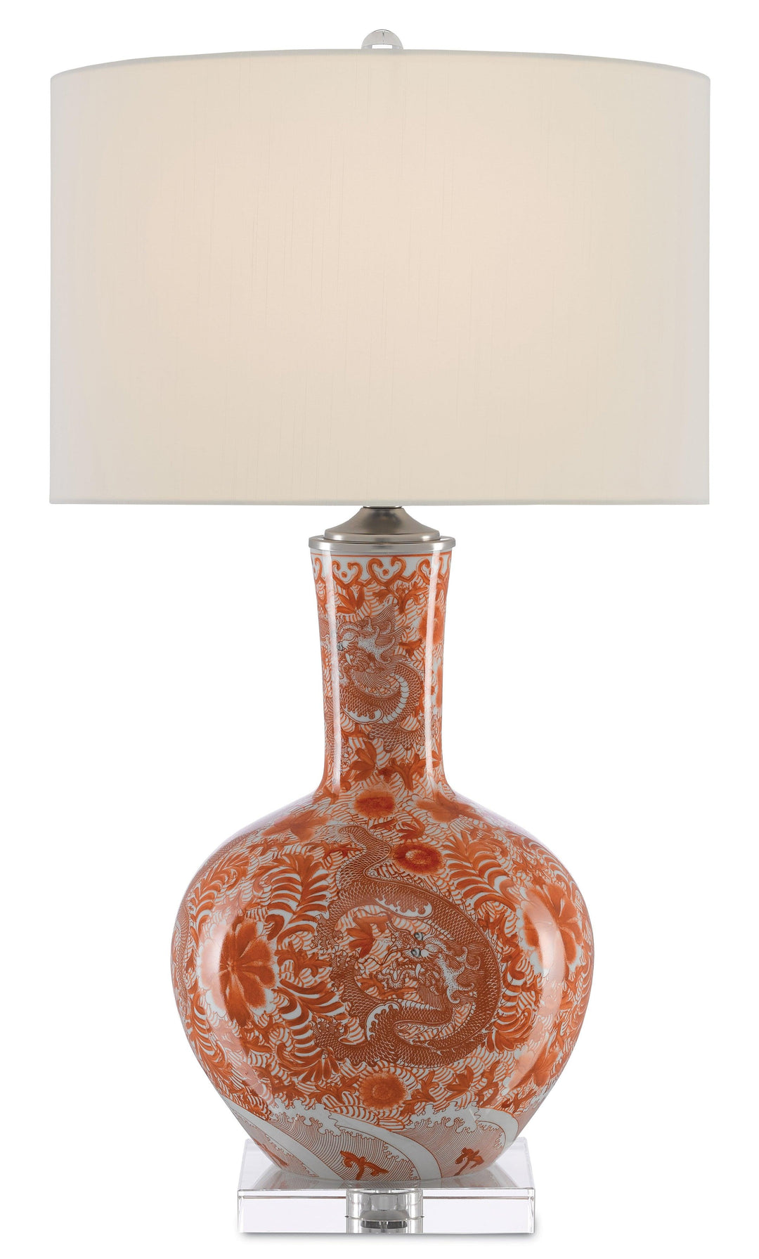 Sheng Red Table Lamp - Casey & Company