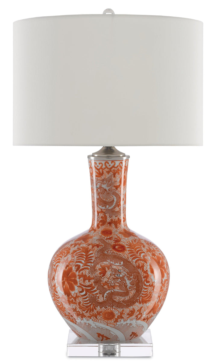 Sheng Red Table Lamp - Casey & Company