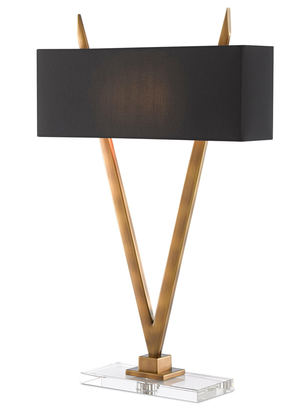 Willemstad Brass Table Lamp - Casey & Company