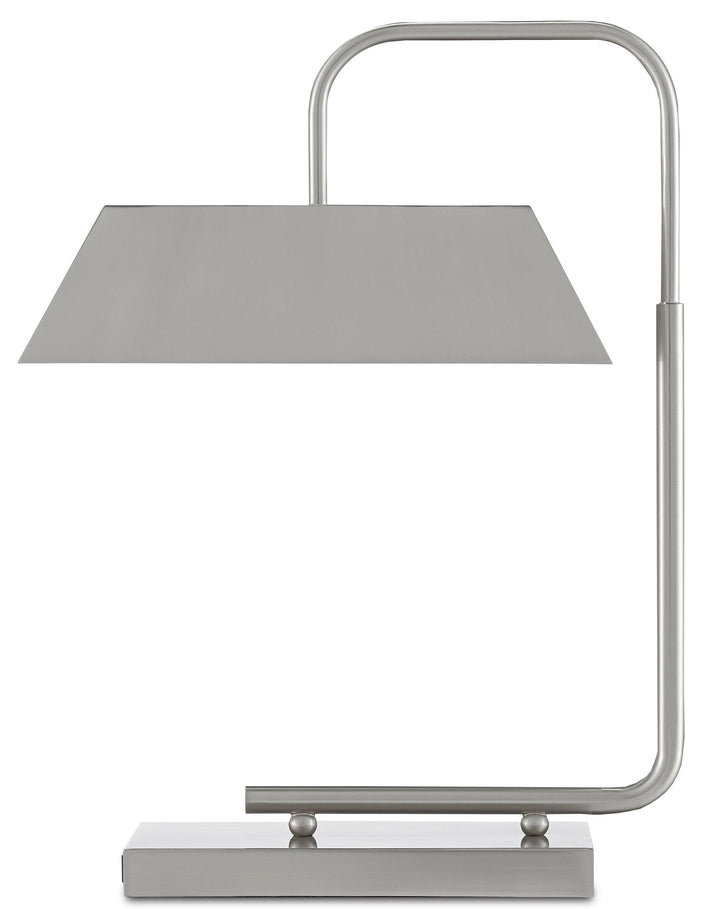 Hoxton Nickel Table Lamp - Casey & Company