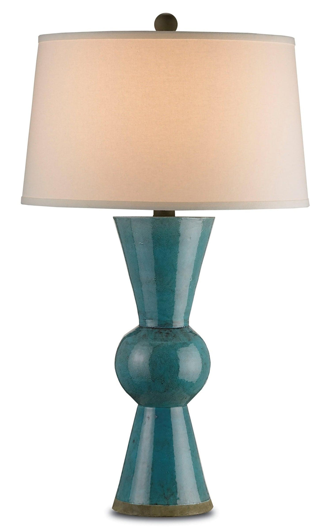 Upbeat Teal Table Lamp - Casey & Company