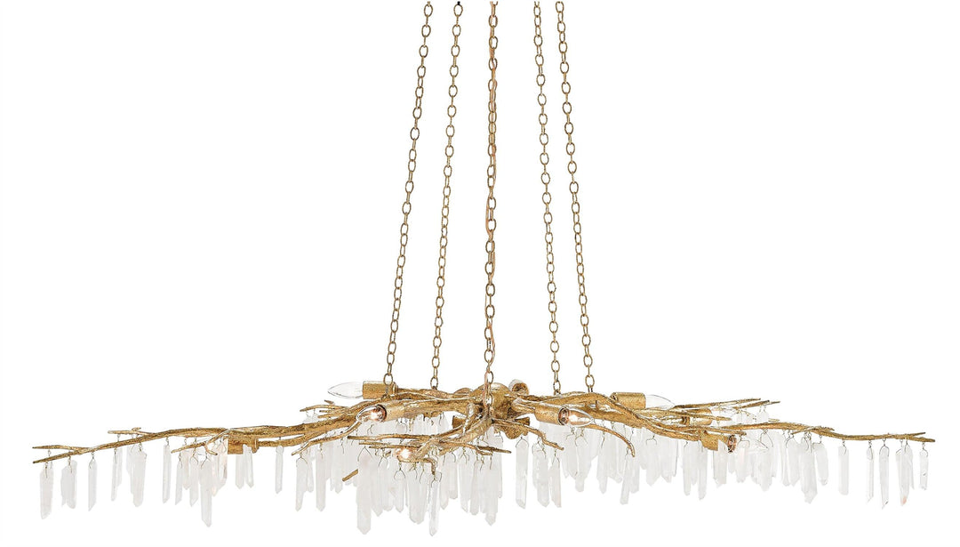 Forest Light Gold Chandelier - Casey & Company