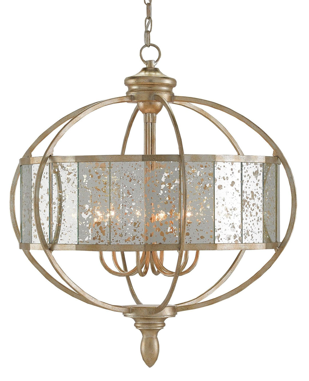 Florence Silver Chandelier - Casey & Company