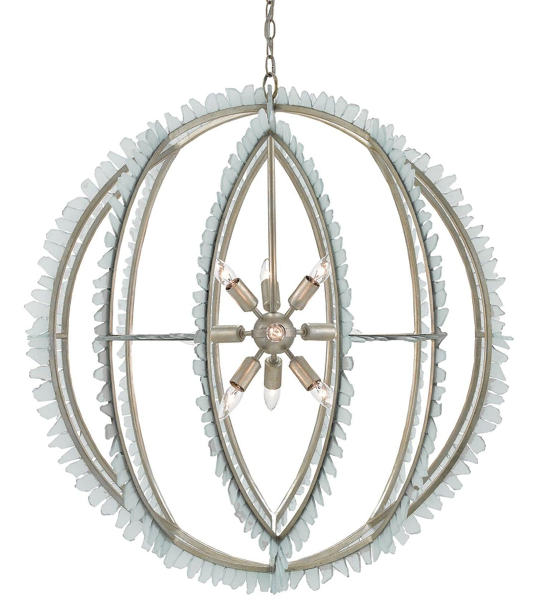 Saltwater Orb Chandelier - Casey & Company