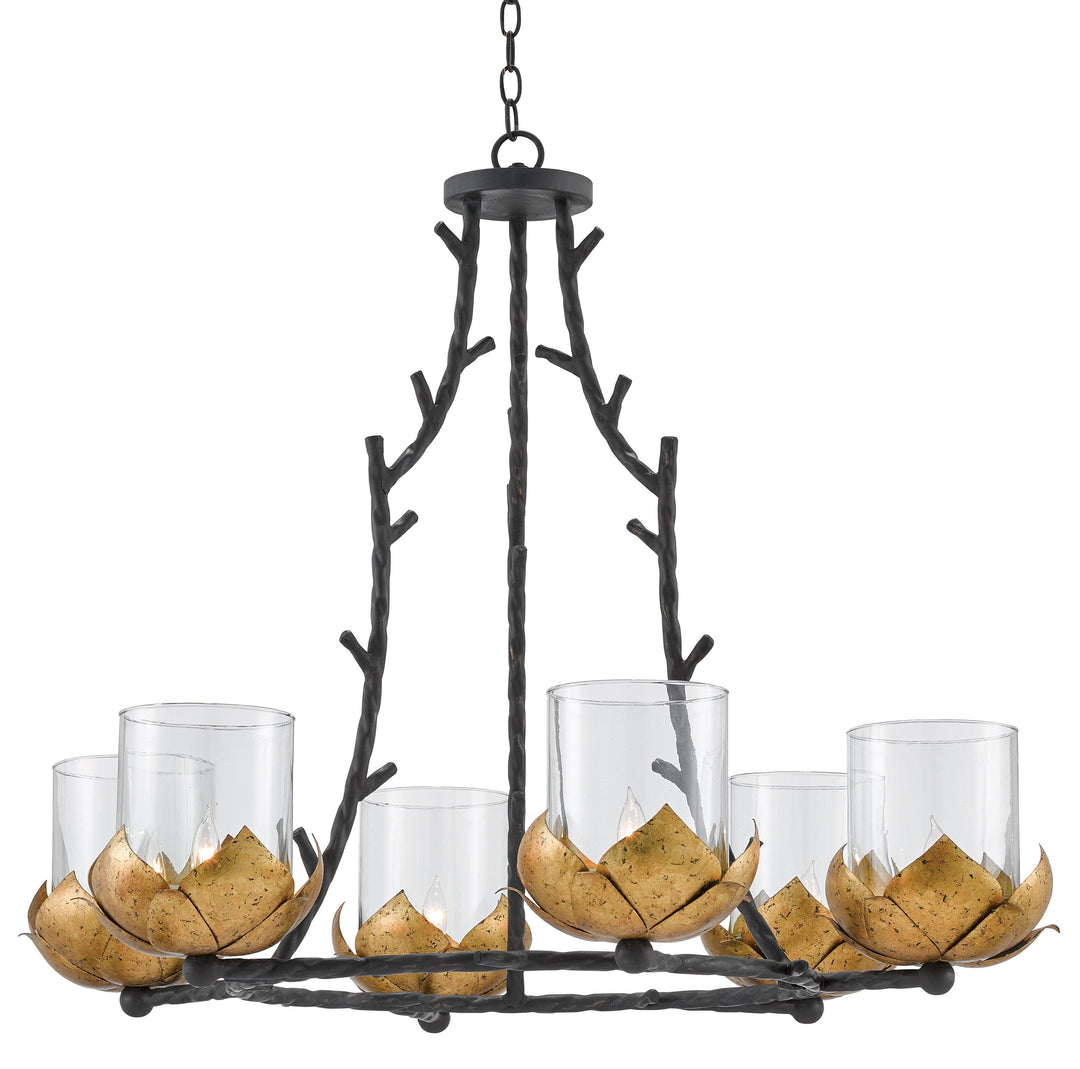 Water-Lily Large Chandelier - Casey & Company