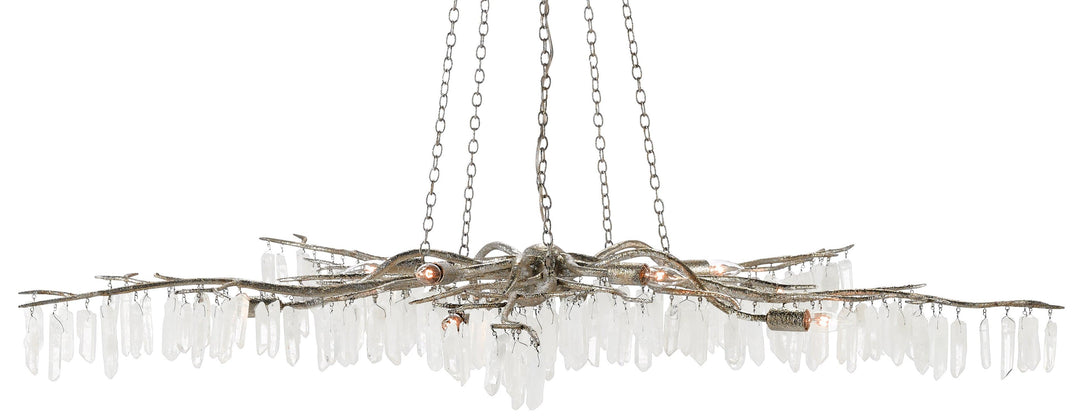 Forest Light Silver Chandelier - Casey & Company