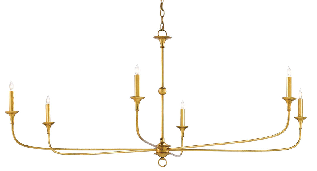 Nottaway Gold Large Chandelier - Casey & Company