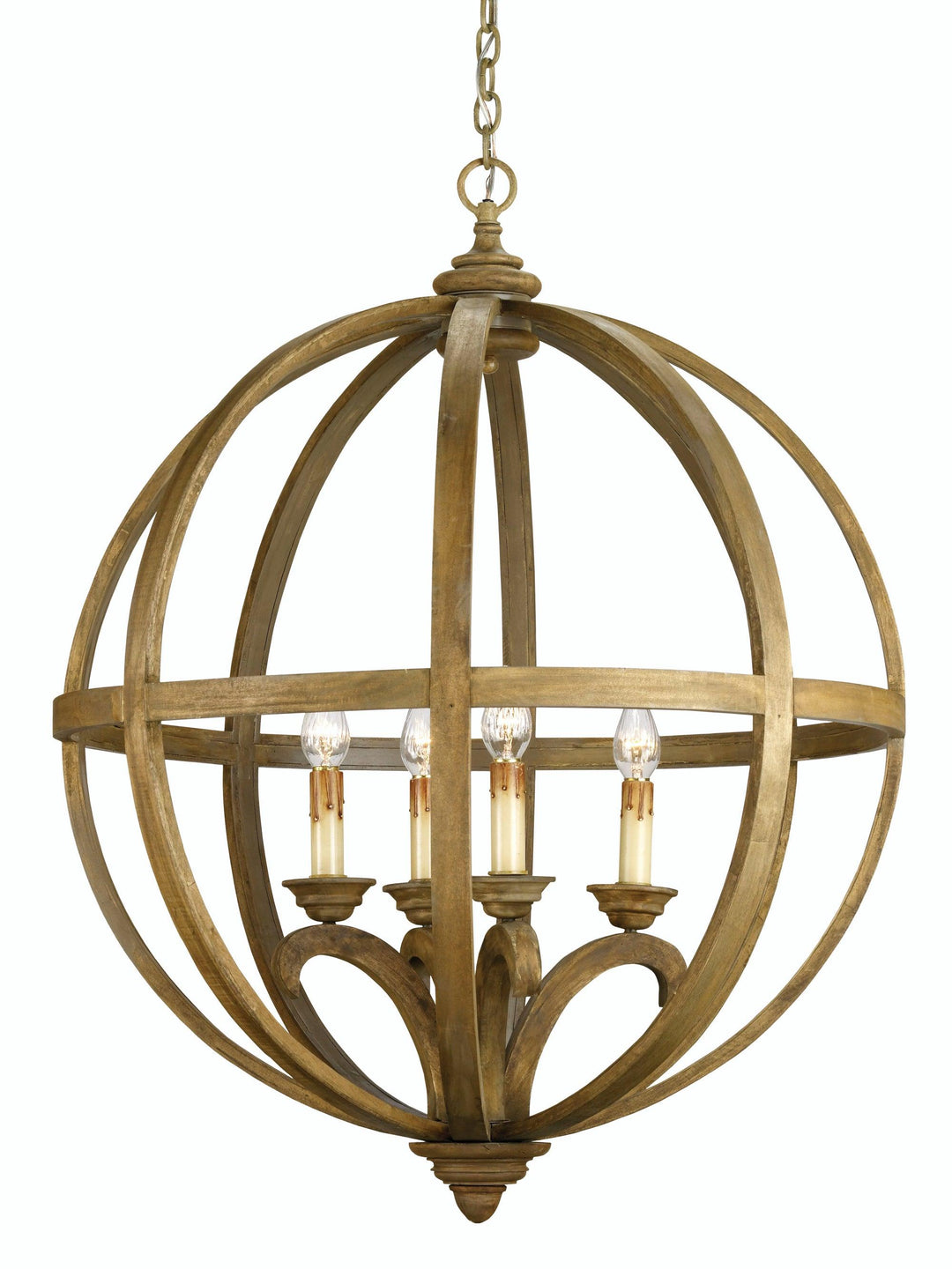 Axel Large Orb Chandelier - Casey & Company