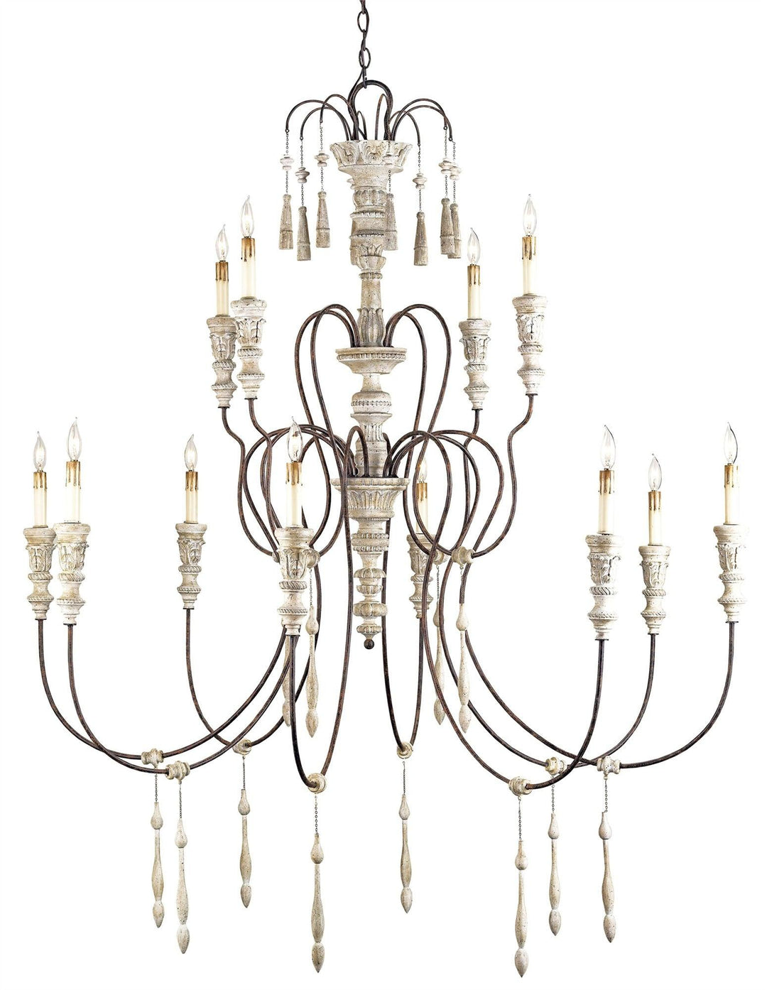 Hannah Large Chandelier - Casey & Company