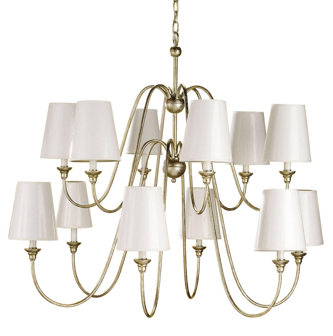 Orion Silver Large Chandelier - Casey & Company