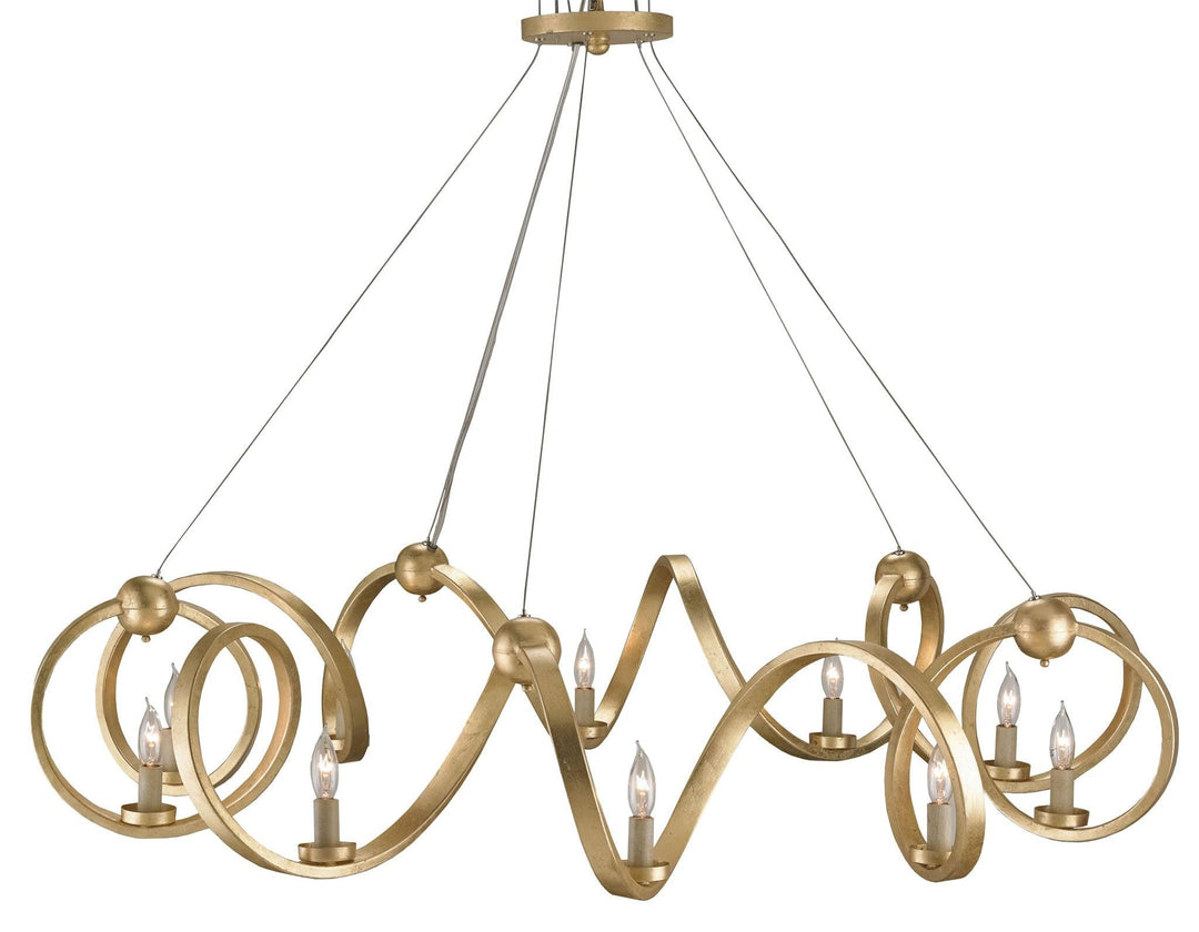 Ringmaster Gold Chandelier - Casey & Company