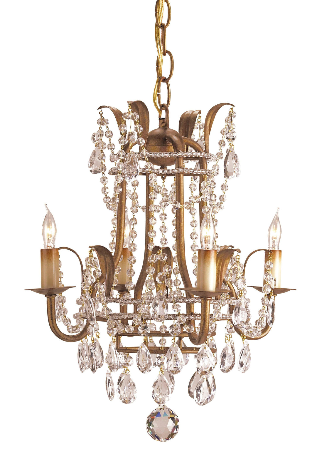 Laureate Mini Chandelier - Casey & Company