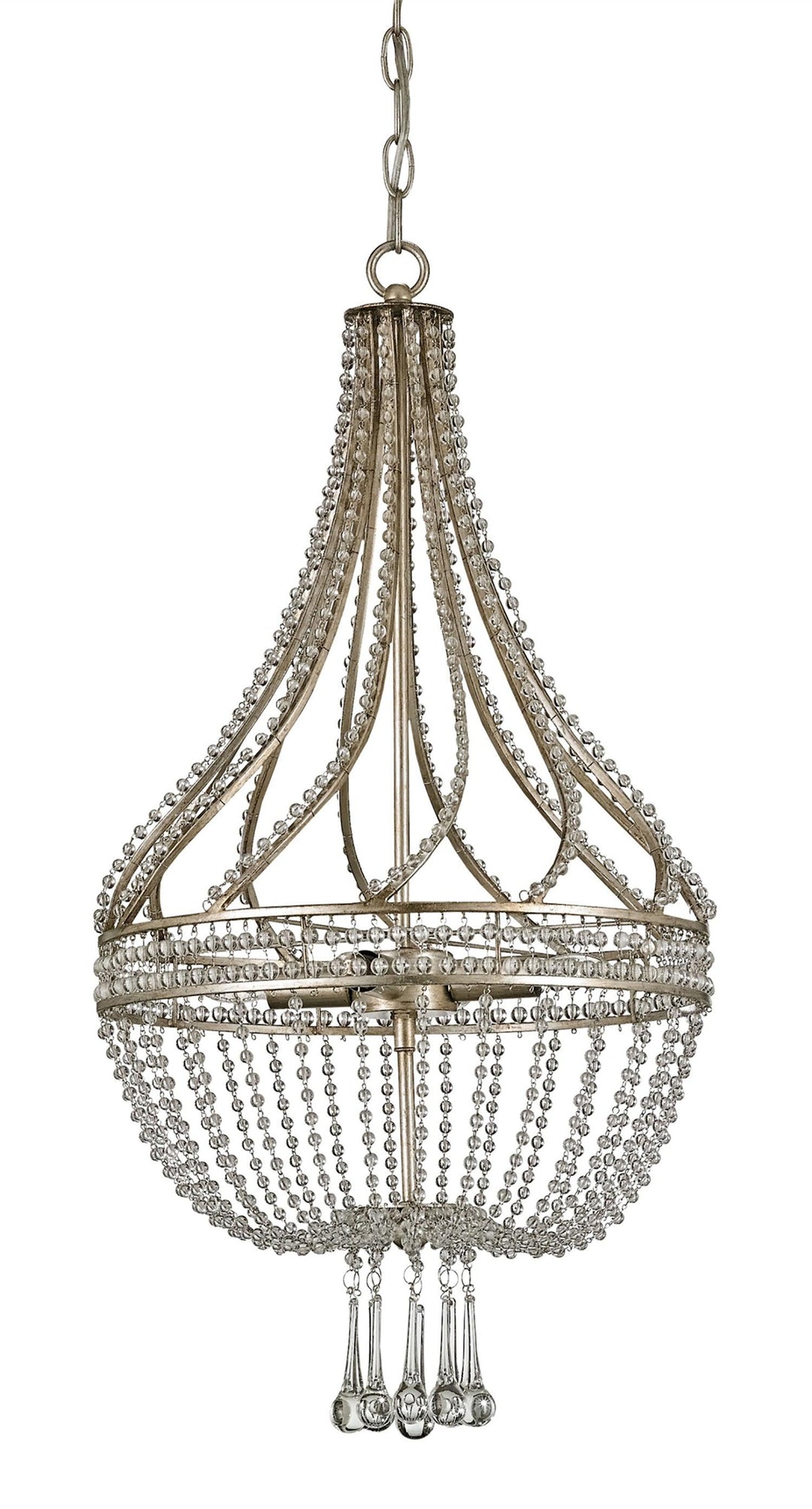 Ingénue Silver Chandelier - Casey & Company