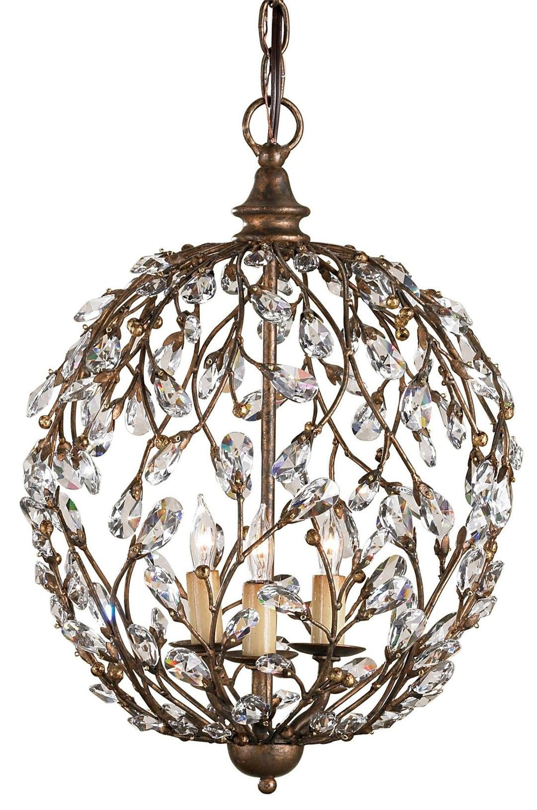 Crystal Bud Cupertino Orb Chandelier - Casey & Company