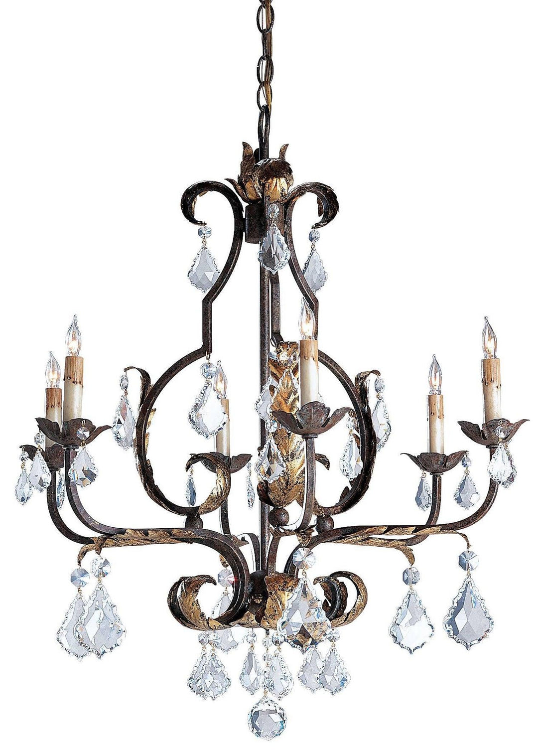 Tuscan Large Chandelier - Casey & Company