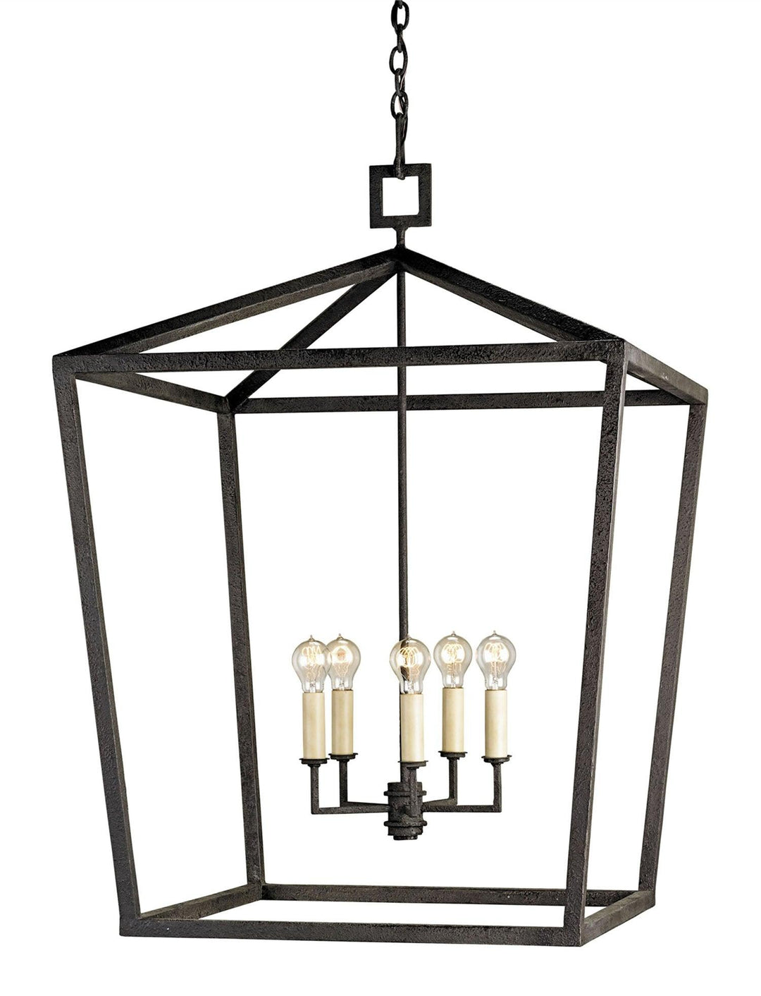 Denison Black Grande Lantern - Casey & Company