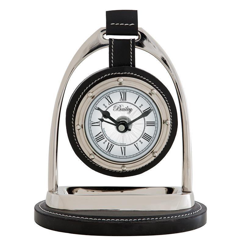 Silver Desk Clock - Casey & Company