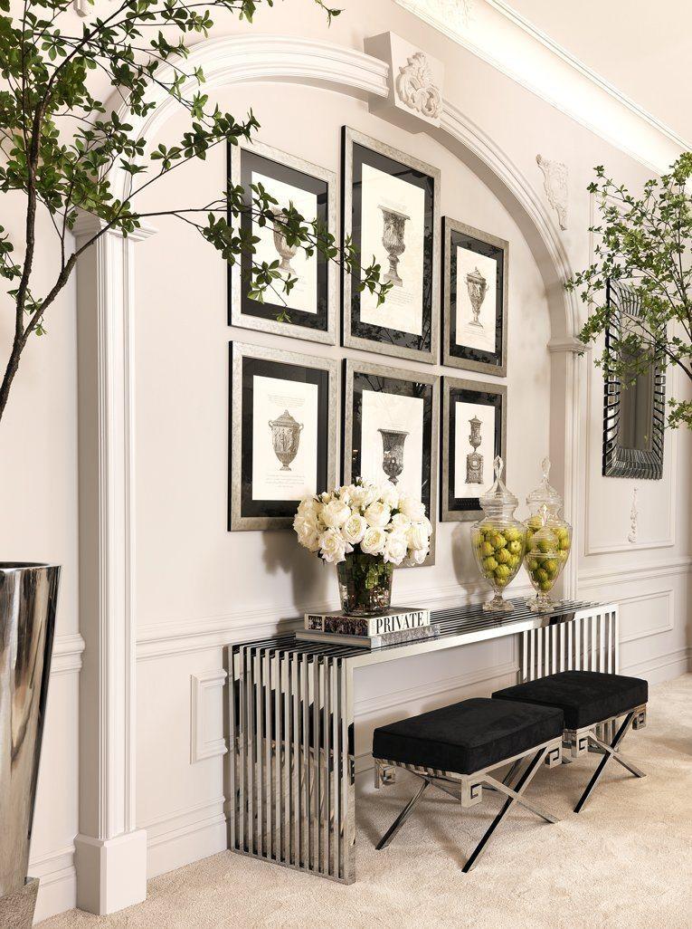 Steel Console Table - Casey & Company