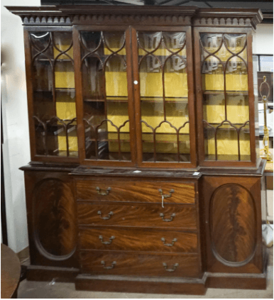 Two-Part China Cabinet - Casey & Company
