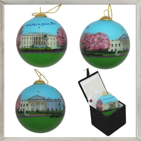 Summer White House Ornament - Casey & Company