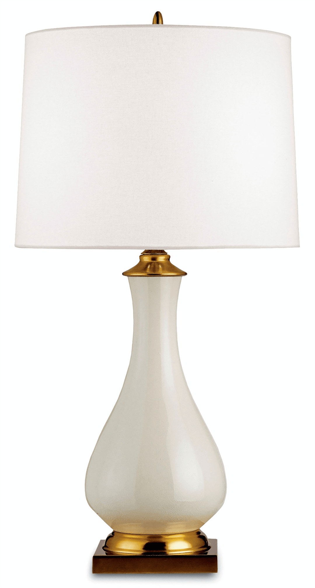 Lynton Cream Table Lamp - Casey & Company